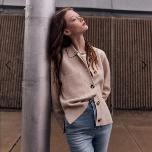 Madewell Chore Sweater Jacket Size Small